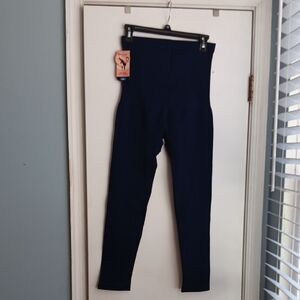 Shapermint Dark Blue High-Waisted Leggings